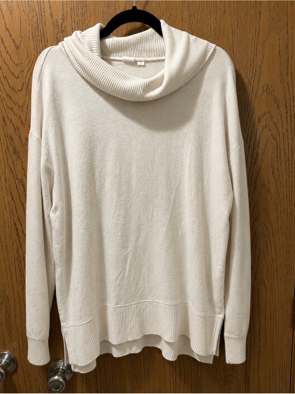 GAP Women’s Cowl Neck Sweater Size XL Off White